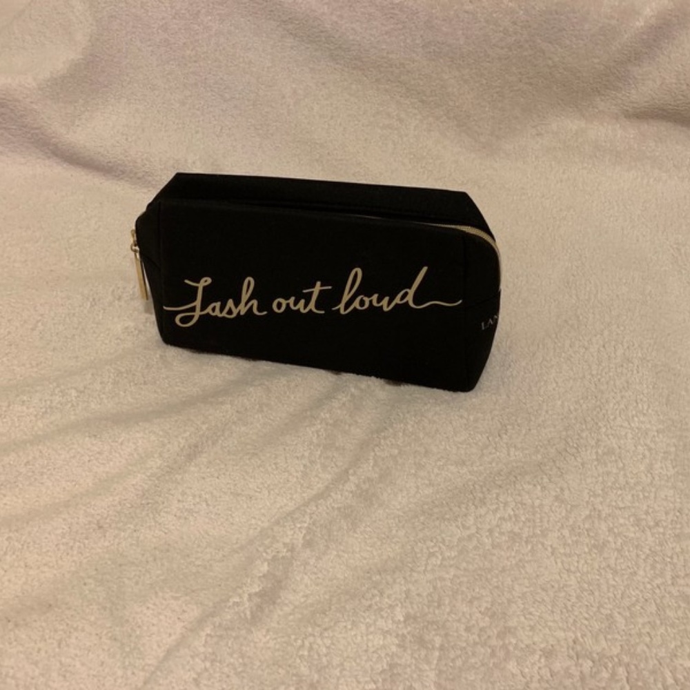 Lancome Black Lash Out Loud Cosmetic Bag - Picture 2 of 12